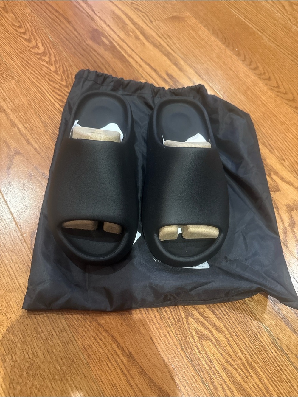 Black Slide Sandals - Comfortable Everyday Slip-Ons